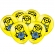 Balão Látex 9 Minions 25 Un - Festcolor
