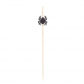 Pick Decorativo De Aranha Preto Halloween 12 Un - Cromus