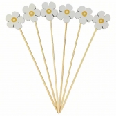 Palito De Bambu Margarida Para Petisco Art Lille 20un