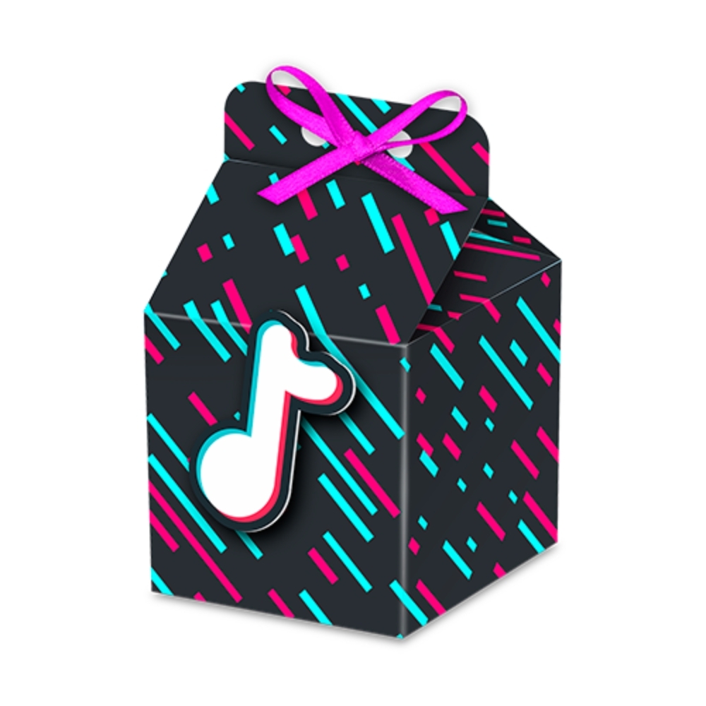 Caixa Decorativa Milk Music Move 8 Un - Junco